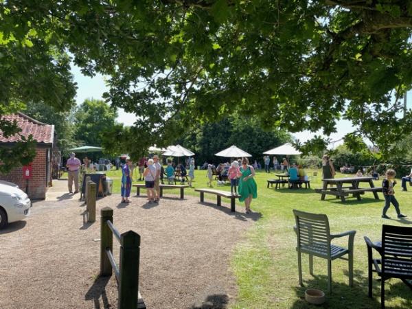 The Fete brought lots of people to the Village Green3